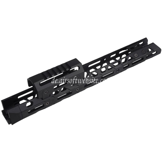 5KU KPYK CRC 1U040 Stil 363mm M-LOK Handschutz Schienen System Geeignet für CYMA D-BOYS AKM AK105 AK74S Serie AEG Gewehre Airsoft