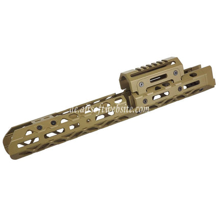 5KU KPYK CRC 1U040 Stil 363mm M-LOK Handschutz Schienen System Geeignet für CYMA D-BOYS AKM AK105 AK74S Serie AEG Gewehre Airsoft