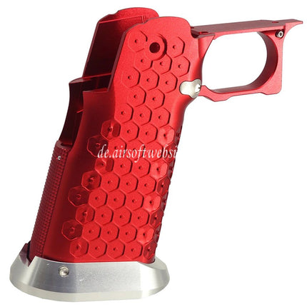 5KU CNC Aluminum Griff Typ-12 Geeignet für Tokyo Marui Hi-Capa 5.1 4.3 Serie GBB Pistolen Airsoft