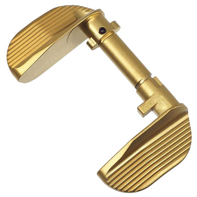 5KU CNC Edelstahl Daumensicherung-Ambi Typ-B Geeignet für KJ Works ASG CZ Shadow2 Serie GBB Pistolen Airsoft