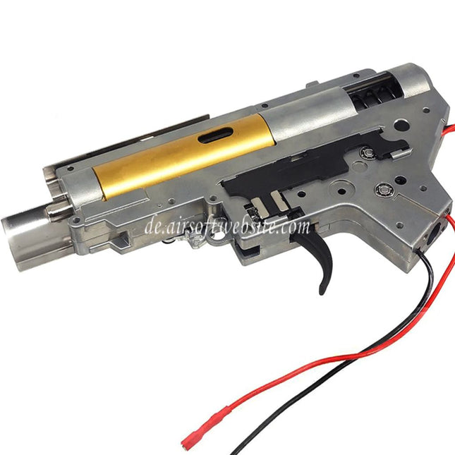 APS Artemis Version 2 V2 Getriebe mit E-Shooter ETU Geeignet für M4 M16 Serie AEG EBB Gewehre Airsoft Hinten verkabelt