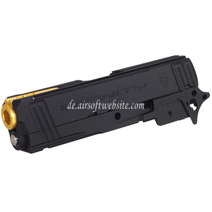 Bomber Airsoft CNC Aluminum SVI Infinity Tiki Stil Lauf Schlitten Mitte Rahmen Kit Set Geeignet für Tokyo Marui Hi-Capa 5.1 Serie GBB Pistolen