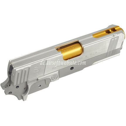 Bomber Airsoft CNC Aluminum SVI Infinity Tiki Stil Lauf Schlitten Mitte Rahmen Kit Set Geeignet für Tokyo Marui Hi-Capa 5.1 Serie GBB Pistolen