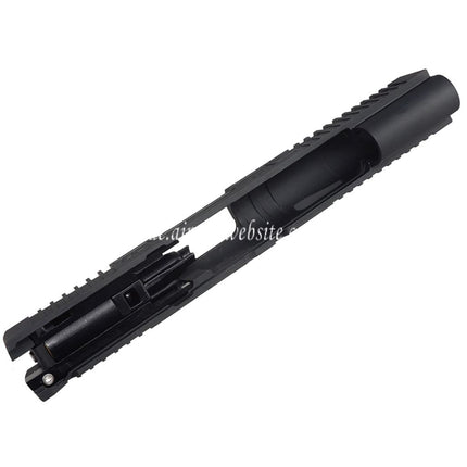 Bomber Airsoft CNC Aluminum TRIARC System Stil Lauf Schlitten Mitte Rahmen Kit Set Geeignet für Tokyo Marui Hi-Capa Serie GBB Pistolen Titangrau