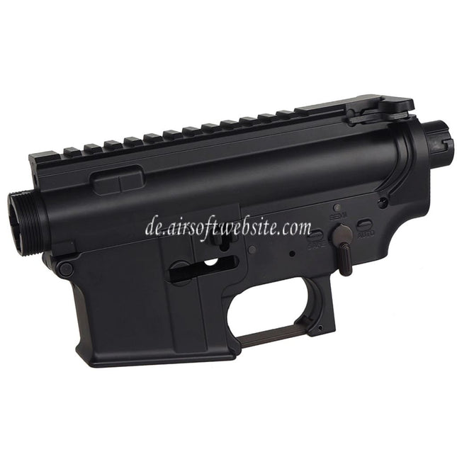CYMA QD Schnellverschluss System Metallgehäuse Obere Untere Empfänger Geeignet für CYMA M4 M16 Serie AEG Gewehre Airsoft Schwarz