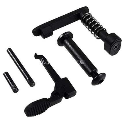 E&C QD Schnellverschluss System Metallgehäuse Obere Untere Empfänger Geeignet für E&C Tokyo Marui M4 M16 Serie AEG Gewehre Airsoft Schwarz