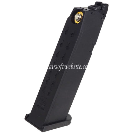 GHK 20rd Magazin Geeignet für GHK G17 Gen3 Gen5 Serie GBB Pistolen Airsoft Schwarz