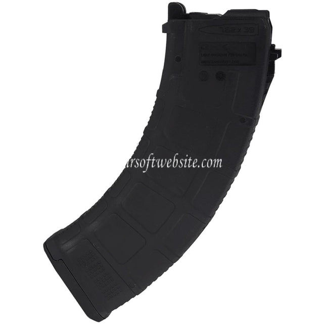 GHK 40rd PMAG Gas Magazin Geeignet für GHK AKM AK Serie GBB Gewehre Airsoft Schwarz