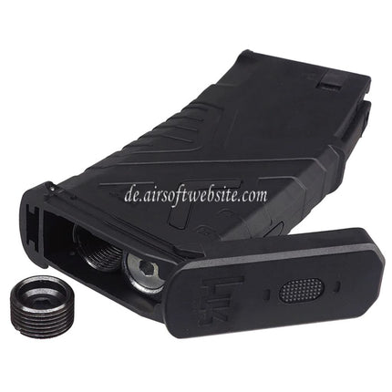 GHK 32rd Co2 Magazin Geeignet für GHK HK416A5 G5 MK12 MK18 M4 Serie GBB Gewehre Airsoft Schwarz