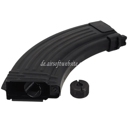 GHK 40rd Co2 Magazin V3 Geeignet für GHK AKM AK Serie GBB Gewehre Airsoft Schwarz