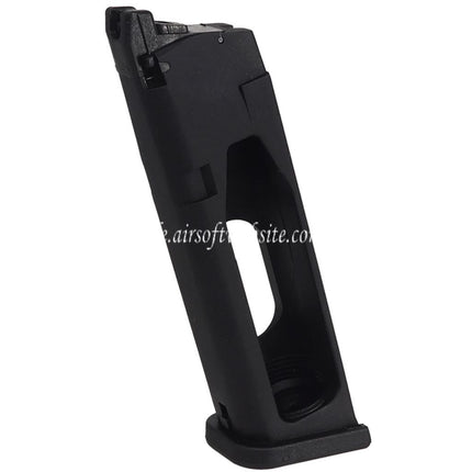 GHK 20rd Co2 Magazin Geeignet für GHK G17 Gen3 Gen5 G45 Serie GBB Pistolen Airsoft Schwarz