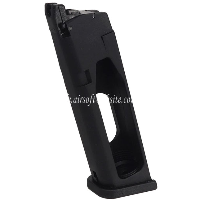 GHK 20rd Co2 Magazin Geeignet für GHK G17 Gen3 Gen5 G45 Serie GBB Pistolen Airsoft Schwarz