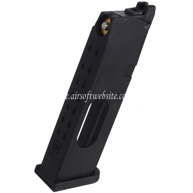 GHK 20rd Co2 Magazin Geeignet für GHK G17 Gen3 Gen5 G45 Serie GBB Pistolen Airsoft Schwarz
