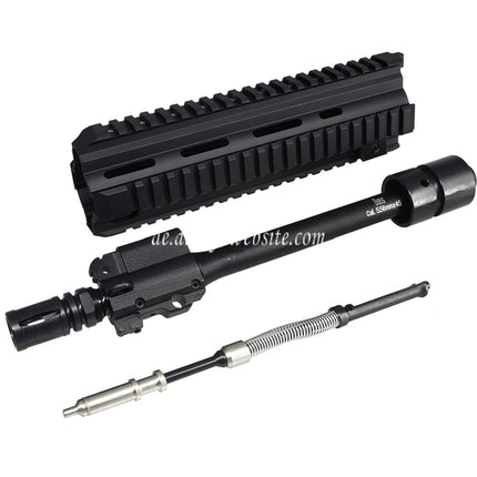 CYMA CGS HK416D Handschutz Schienen System Innere äußere Lauf Vordersatz Geeignet für CYMA CGS HK416 Serie GBB Gewehre Airsoft Schwarz