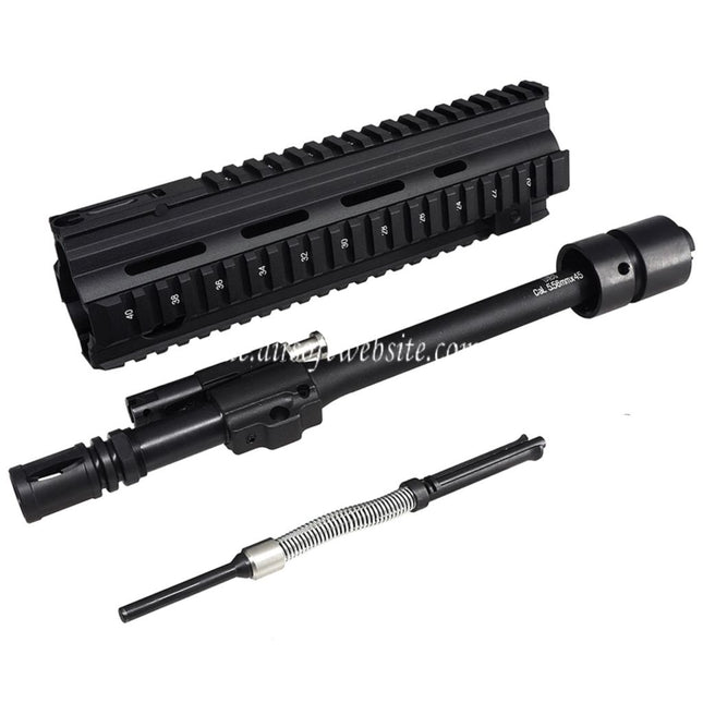 CYMA CGS HK416A5 Handschutz Schienen System Innere äußere Lauf Vordersatz Geeignet für CYMA CGS HK416 Serie GBB Gewehre Airsoft Schwarz