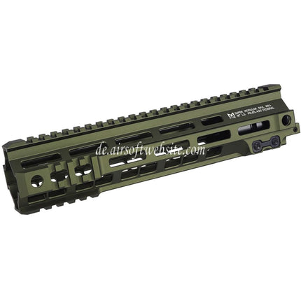 E&C Geissele Stil MK4 SMR 10 Zoll M-Lok Handschutz Super Modular Schienen System Geeignet für M4 M16 Serie CGS MWS AEG GBB Gewehre Airsoft