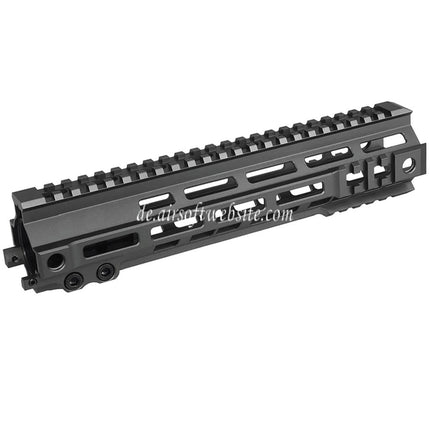 E&C Geissele Stil MK4 SMR 10 Zoll M-Lok Handschutz Super Modular Schienen System Geeignet für M4 M16 Serie CGS MWS AEG GBB Gewehre Airsoft