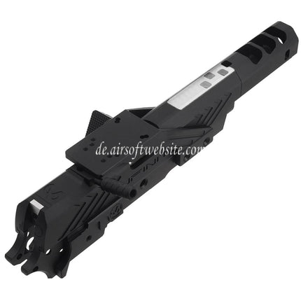 5KU CNC Aluminum Infinity IMM Stil Lauf Schlitten Mitte Rahmen Kit Komplett Set Geeignet für Tokyo Marui Hi-Capa Serie GBB Pistolen Airsoft