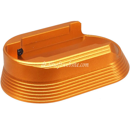 5KU CNC Aluminum Rutschfest Kurz Griffüberzüge und Magwell Geeignet für KJ Works ASG CZ Shadow2 Serie GBB Pistolen Airsoft