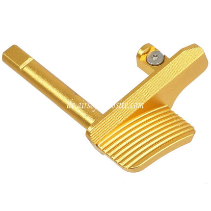 5KU CNC Aluminum Daumenablage Schlittenfanghebel Geeignet für KJ Works ASG CZ Shadow2 Serie GBB Pistolen Airsoft