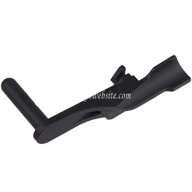 5KU CNC Aluminium Schlittenfanghebel Typ-2 Geeignet für WE Tokyo Marui Hi-Capa Serie GBB Pistolen Airsoft