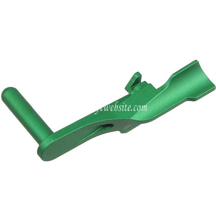 5KU CNC Aluminium Schlittenfanghebel Typ-2 Geeignet für WE Tokyo Marui Hi-Capa Serie GBB Pistolen Airsoft