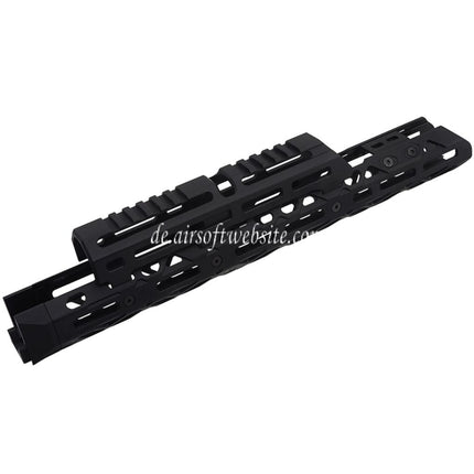 5KU KPYK CRC 1U004B Stil 365mm M-LOK Handschutz Schienen System Geeignet für Tokyo Marui AKM GBB Gewehre Airsoft