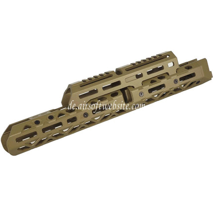 5KU KPYK CRC 1U004B Stil 365mm M-LOK Handschutz Schienen System Geeignet für Tokyo Marui AKM GBB Gewehre Airsoft