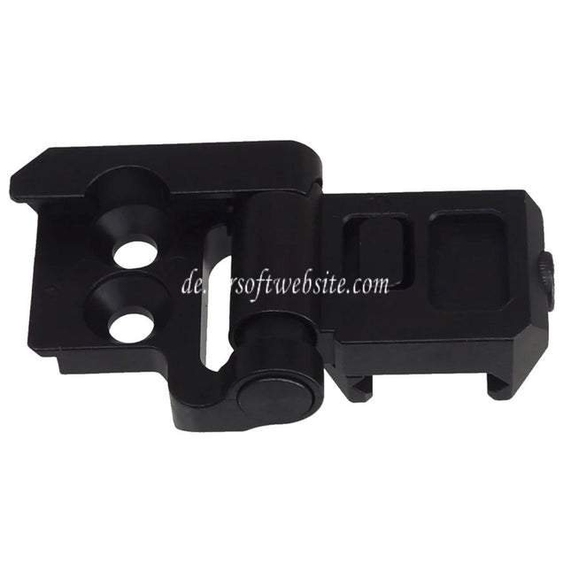 5KU Klappschaftgelenk Geeignet für 20mm Picatinny M1913 Schienenschnittstelle Schwarz