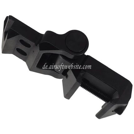 5KU Klappschaftgelenk Geeignet für 20mm Picatinny M1913 Schienenschnittstelle Schwarz