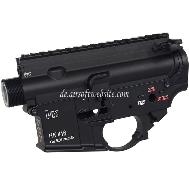 CYMA CGS HK416A5 Metallgehäuse Obere Untere Empfänger Geeignet für CYMA CGS HK416 Tokyo Marui M4 Serie MWS GBB Gewehre Airsoft Schwarz