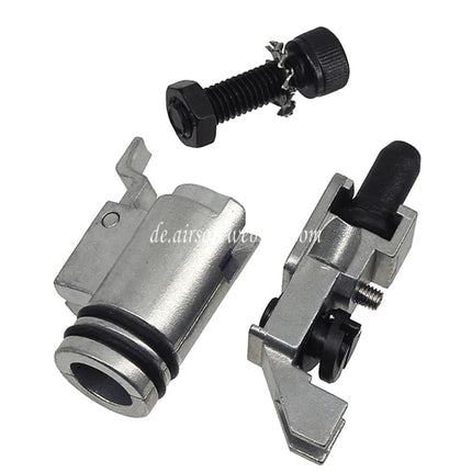 CYMA CGS HK416A5 Metallgehäuse Obere Untere Empfänger Geeignet für CYMA CGS HK416 Tokyo Marui M4 Serie MWS GBB Gewehre Airsoft Schwarz