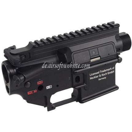 CYMA CGS HK416D Metallgehäuse Obere Untere Empfänger Geeignet für CYMA CGS HK416 Tokyo Marui M4 Serie MWS GBB Gewehre Airsoft Schwarz