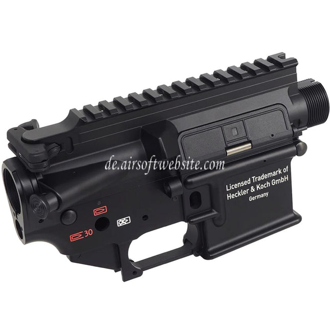 CYMA CGS HK416C Metallgehäuse Obere Untere Empfänger Geeignet für CYMA CGS HK416 Tokyo Marui M4 Serie MWS GBB Gewehre Airsoft Schwarz
