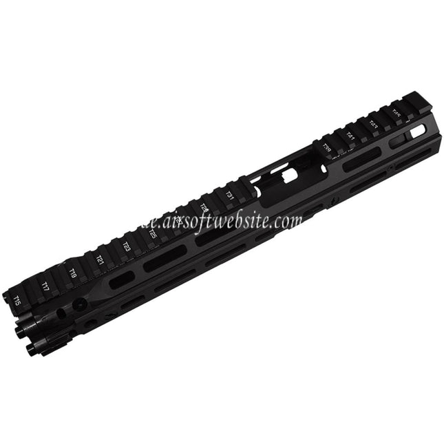 CYMA Daniel Defense CNC Aluminum 13 Zoll Free Float M-LOK RIS III FSP Handschutz Schienen System Geeignet für M4 M16 Serie AEG Gewehre Airsoft