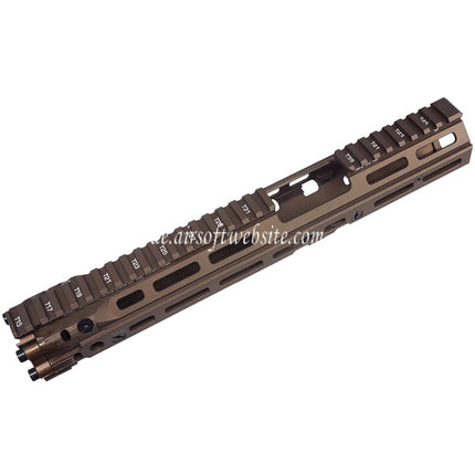 CYMA Daniel Defense CNC Aluminum 13 Zoll Free Float M-LOK RIS III FSP Handschutz Schienen System Geeignet für M4 M16 Serie AEG Gewehre Airsoft