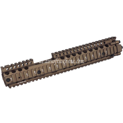 CYMA Daniel Defense CNC Aluminum 12.5 Zoll Free Float RIS II FSP Handschutz Schienen System Geeignet für M4 M16 Serie AEG Gewehre Airsoft