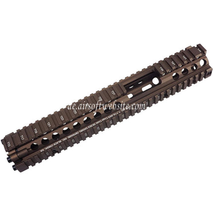 CYMA Daniel Defense CNC Aluminum 12.5 Zoll Free Float RIS II FSP Handschutz Schienen System Geeignet für M4 M16 Serie AEG Gewehre Airsoft