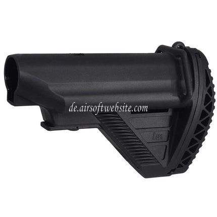CYMA HK416D Einziehbarer Schaft Geeignet für CYMA CGS HK416 Tokyo Marui M4 Serie MWS GBB Gewehre Airsoft Schwarz