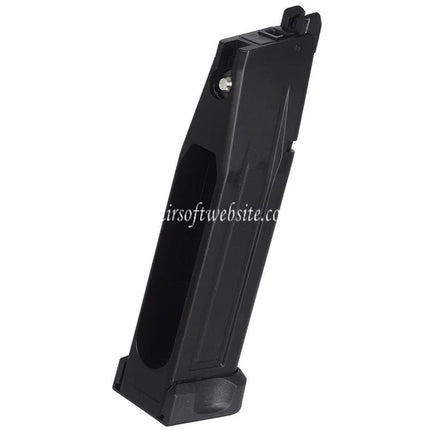 ARMY ARMAMENT 30rd Co2 Magazin R501 Geeignet für Hi-Capa Serie GBB Pistolen Airsoft Schwarz