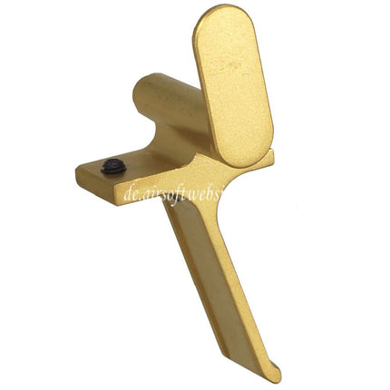 5KU CNC Edelstahl Flachklinge Abzug Geeignet für SIG Air VFC P320 M17 M18 X-Serie GBB Pistolen Airsoft