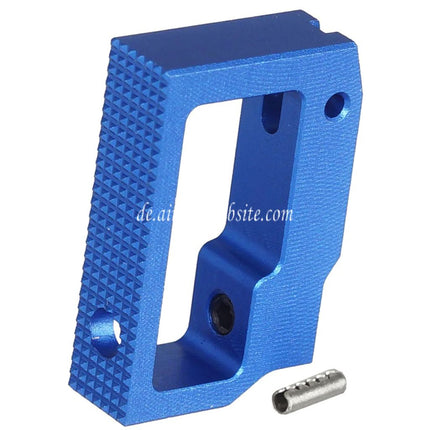 5KU Aluminum Mittelgroße flache Verstellbarer Abzug Geeignet für Tokyo Marui Hi-Capa 1911 Serie GBB Pistolen Airsoft