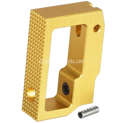 5KU Aluminum Mittelgroße flache Verstellbarer Abzug Geeignet für Tokyo Marui Hi-Capa 1911 Serie GBB Pistolen Airsoft