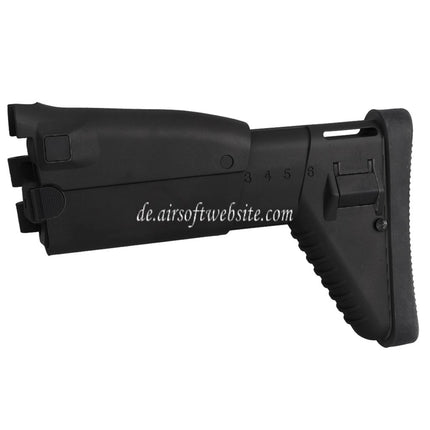 CYMA 6-Positions Einziehbarer Schaft Geeignet für CYMA Cybergun SCAR-L Serie AEG Gewehre Airsoft