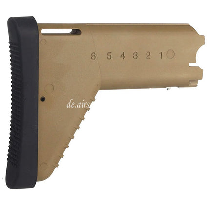 CYMA 180mm Polymer Einziehbarer Schaft Geeignet für CYMA Cybergun SCAR Serie AEG Gewehre Airsoft