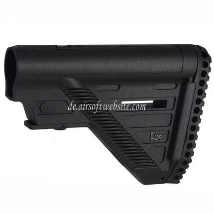 CYMA HK416A5 Einziehbarer Schaft Geeignet für CYMA CGS HK416 Tokyo Marui M4 Serie MWS GBB Gewehre Airsoft Schwarz