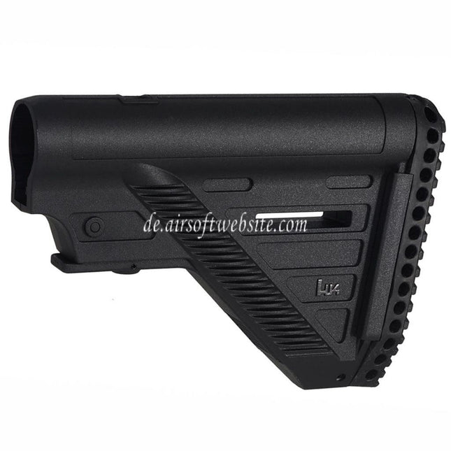 CYMA HK416A5 Einziehbarer Schaft Geeignet für CYMA CGS HK416 Tokyo Marui M4 Serie MWS GBB Gewehre Airsoft Schwarz