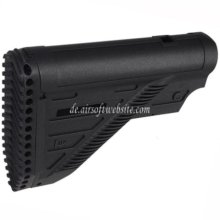 CYMA HK416A5 Einziehbarer Schaft Geeignet für CYMA CGS HK416 Tokyo Marui M4 Serie MWS GBB Gewehre Airsoft Schwarz