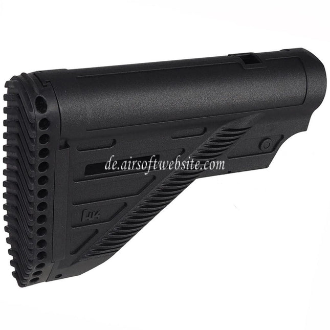 CYMA HK416A5 Einziehbarer Schaft Geeignet für CYMA CGS HK416 Tokyo Marui M4 Serie MWS GBB Gewehre Airsoft Schwarz