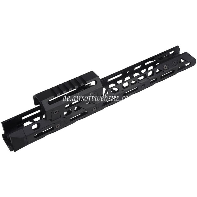 5KU KPYK CRC 1U040 Stil 363mm M-LOK Handschutz Schienen System Geeignet für GHK LCT AK Serie AEG GBB Gewehre Airsoft